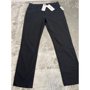 TWICE Men's Black 5-Pocket Pants 34x32 NWT Hidden‎ Stretch 4-Way Stretch  Fit